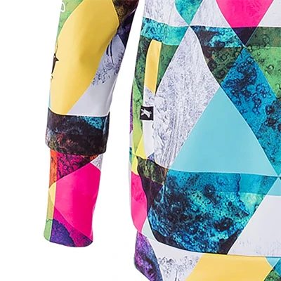 Damska kurtka snowboardowa z kapturem wodoodporna Lunatic