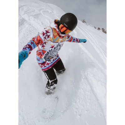 Damska kurtka snowboardowa z kapturem wodoodporna Navajo