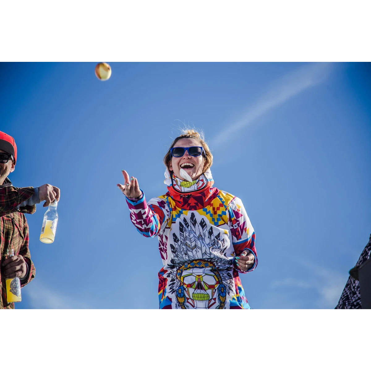 Damska kurtka snowboardowa z kapturem wodoodporna Navajo