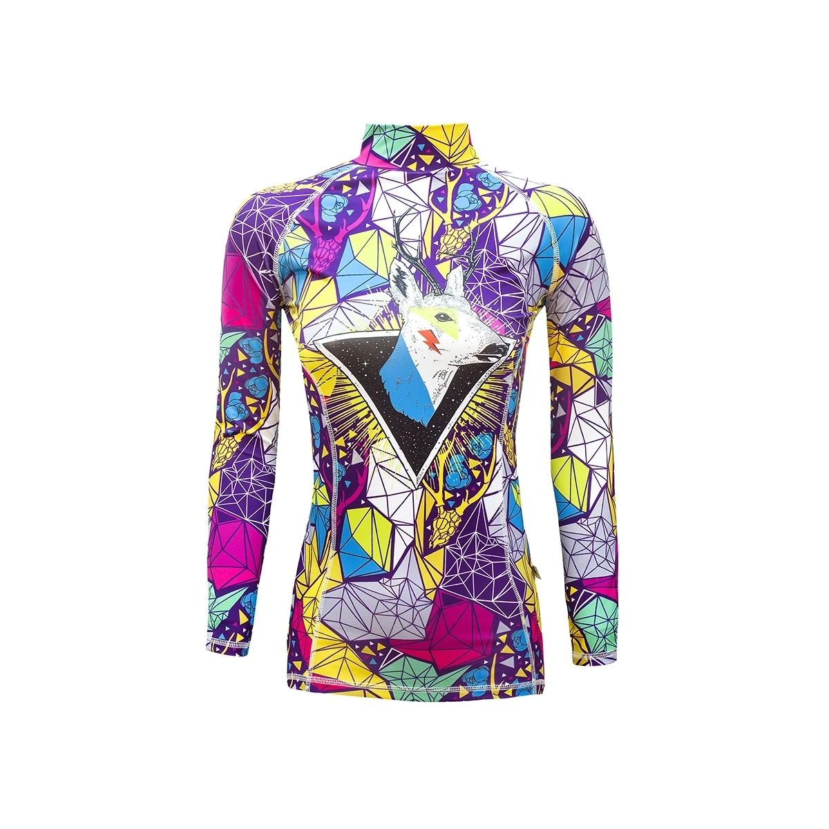 Damska koszulka termoaktywna narciarska bielizna Psycho Deer