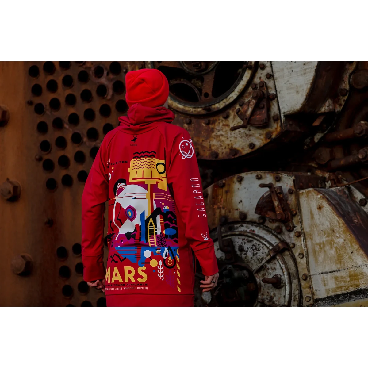 Męska bluza snowboardowa techniczna wodoodporna Mars