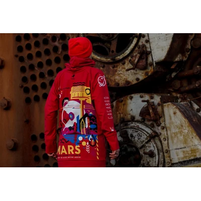 Męska bluza snowboardowa techniczna wodoodporna Mars