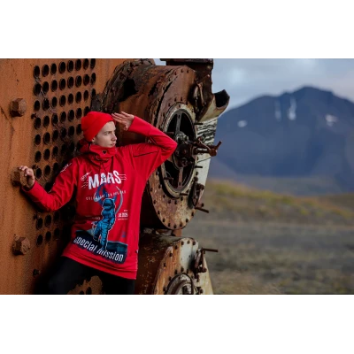 Męska bluza snowboardowa techniczna wodoodporna Mars