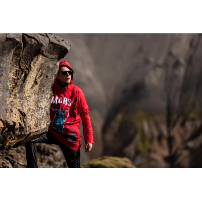 Męska bluza snowboardowa techniczna wodoodporna Mars
