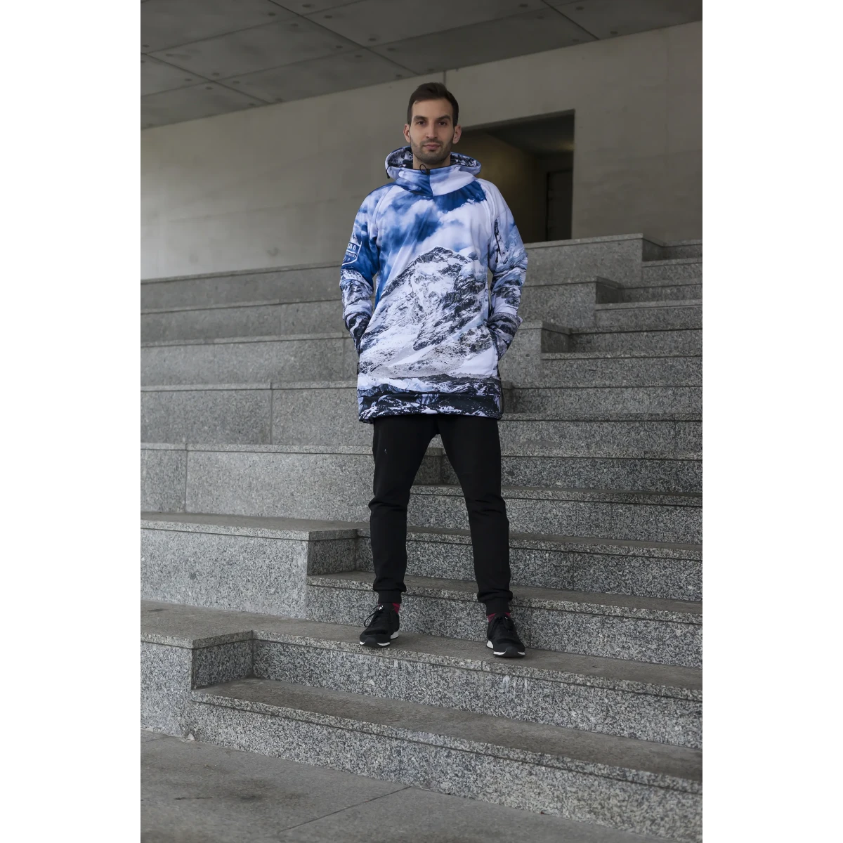 Męska bluza snowboardowa techniczna wodoodporna Mountain Freak