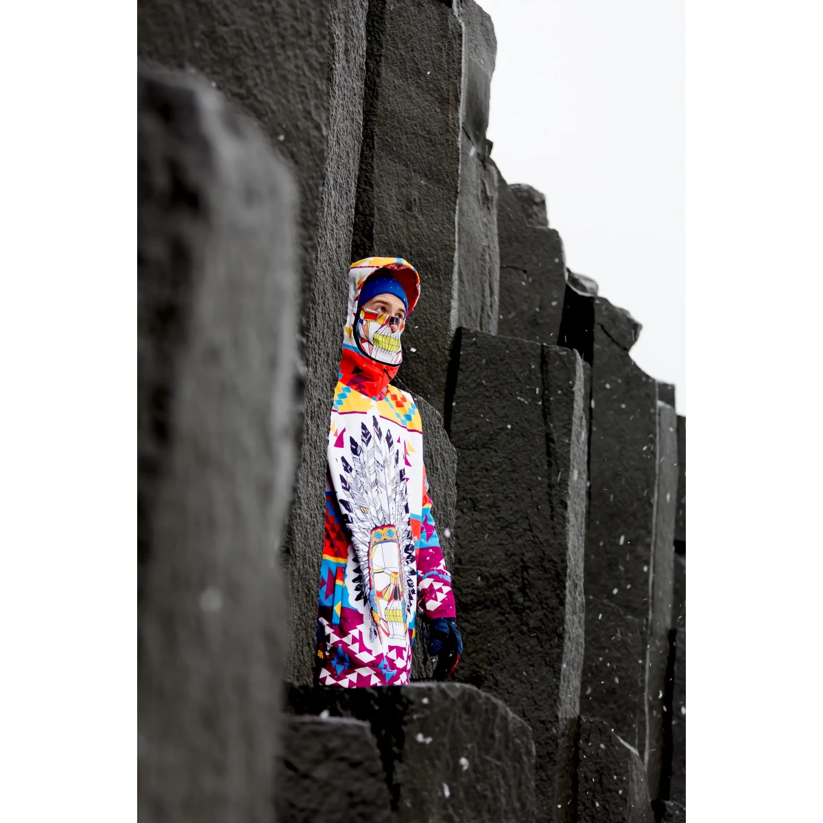 Męska bluza snowboardowa techniczna wodoodporna Navajo