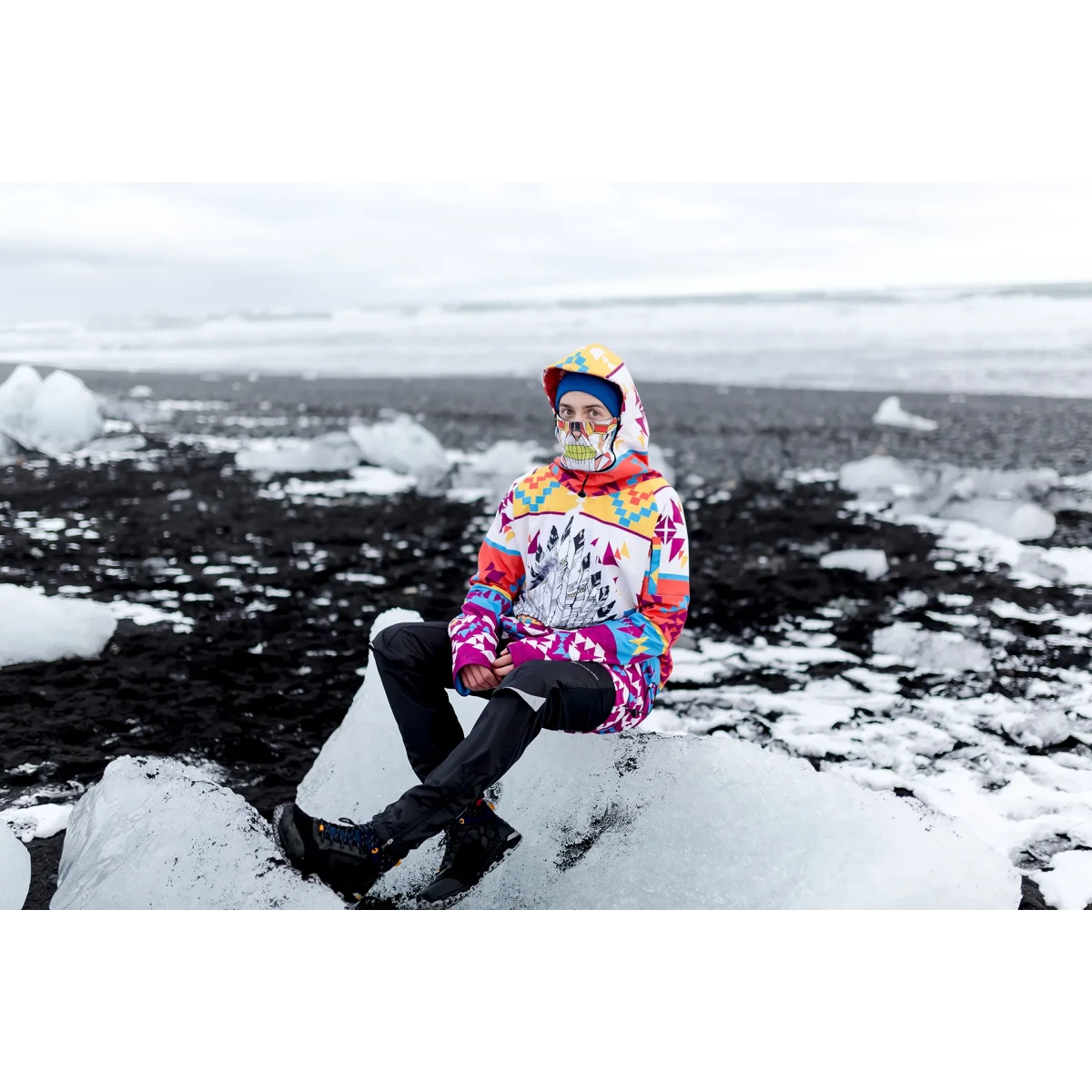 Męska bluza snowboardowa techniczna wodoodporna Navajo