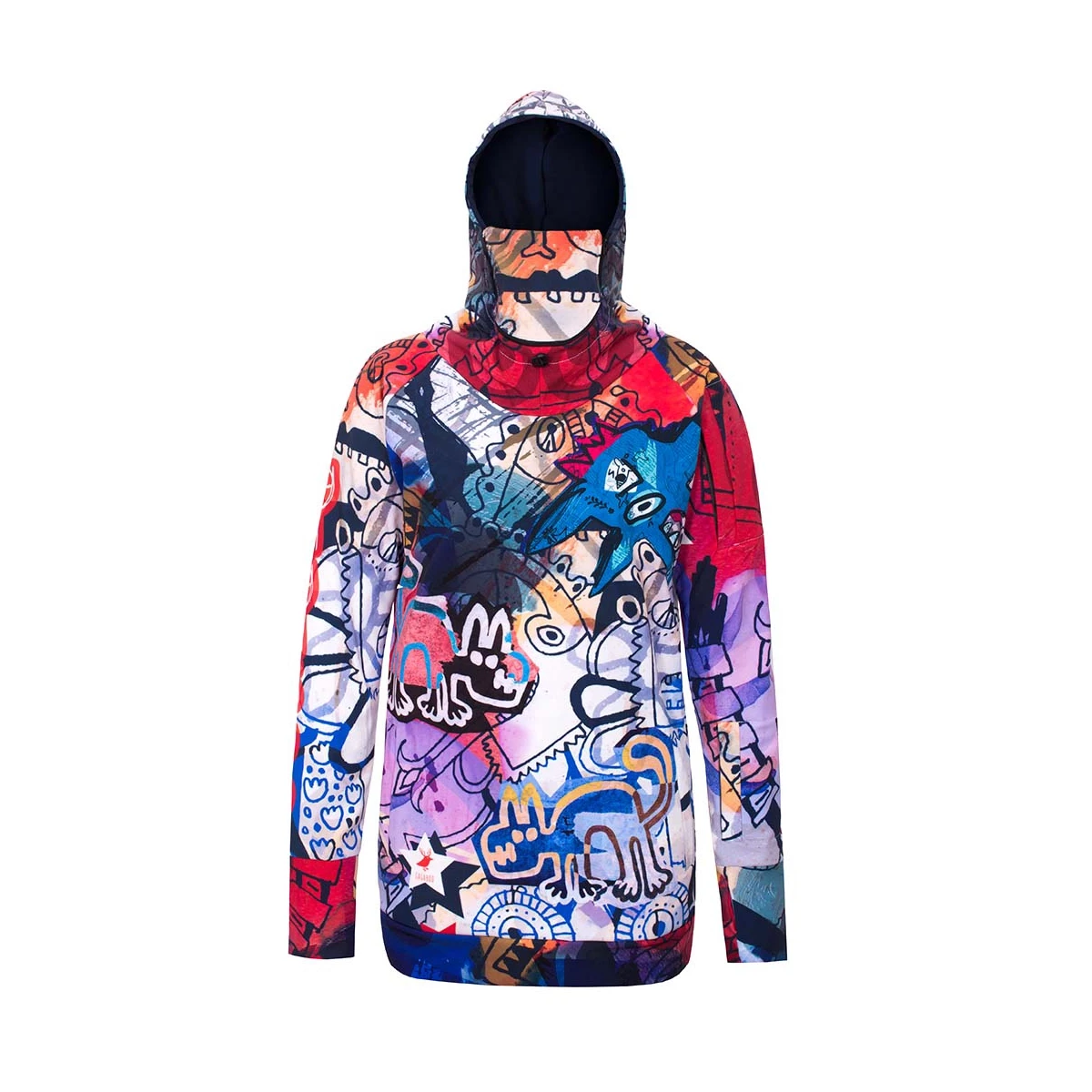 Męska kurtka snowboardowa z kapturem Catch Me