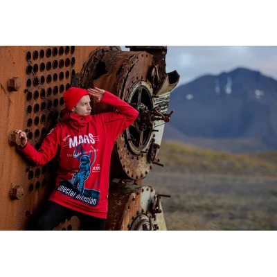 Męska kurtka snowboardowa z kapturem Mars