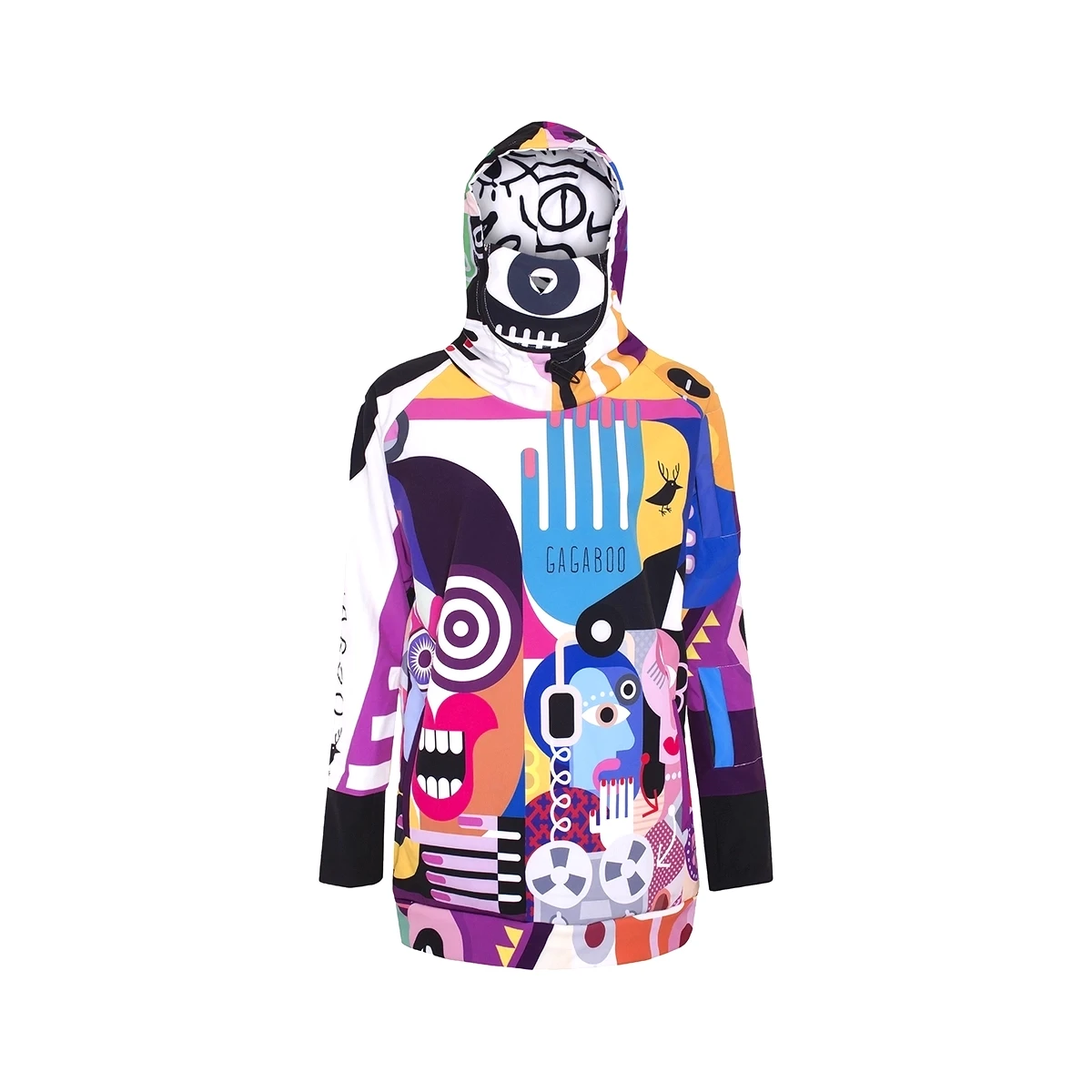 Męska kurtka snowboardowa z kapturem Pablo