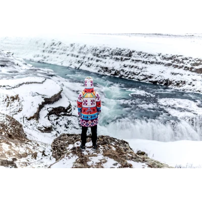 Męska kurtka snowboardowa z kapturem Navajo