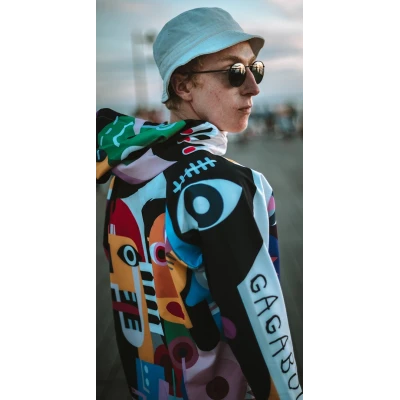 Męska kurtka snowboardowa z kapturem Pablo