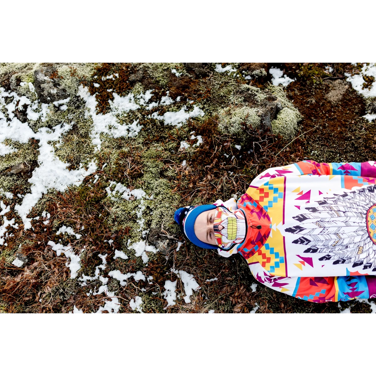 Męska kurtka snowboardowa z kapturem Navajo