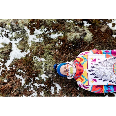 Męska kurtka snowboardowa z kapturem Navajo