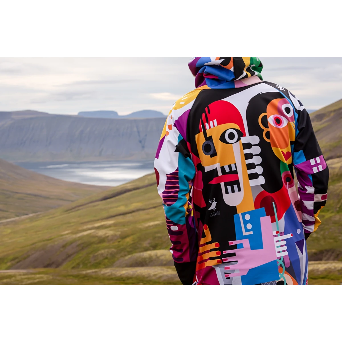 Męska kurtka snowboardowa z kapturem Pablo