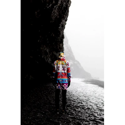 Męska kurtka snowboardowa z kapturem Navajo