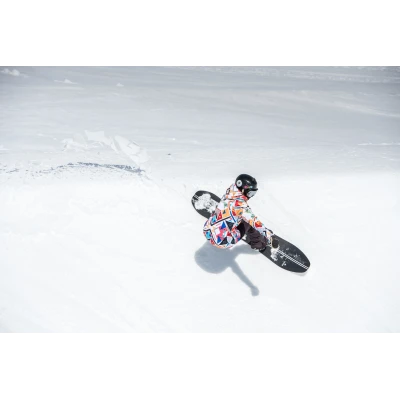 Męska kurtka snowboardowa z kapturem System