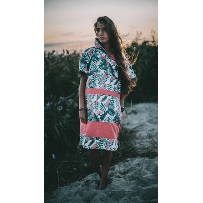 Damskie ponczo surferskie plażowe szykoschnące ręcznik Chillout Gagaboo