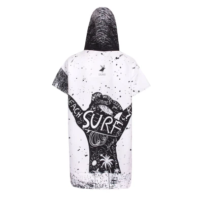 Damskie ponczo surferskie plażowe szykoschnące ręcznik Shaka Gagaboo