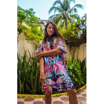 Damskie ponczo surferskie plażowe szykoschnące ręcznik Zanzibar Gagaboo