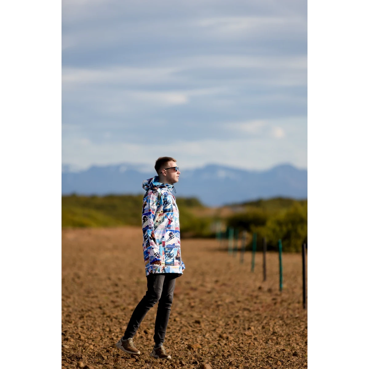 Męska bluza snowboardowa techniczna wodoodporna Snow History