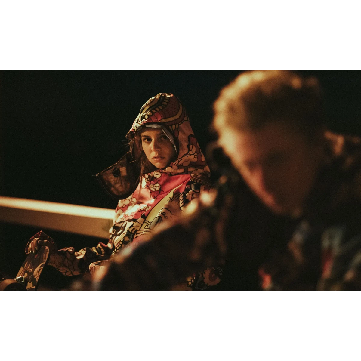 Damska długa bluza snowboardowa z kapturem Konnichiwa