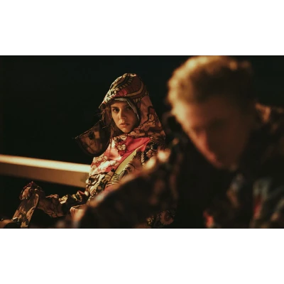 Damska długa bluza snowboardowa z kapturem Konnichiwa