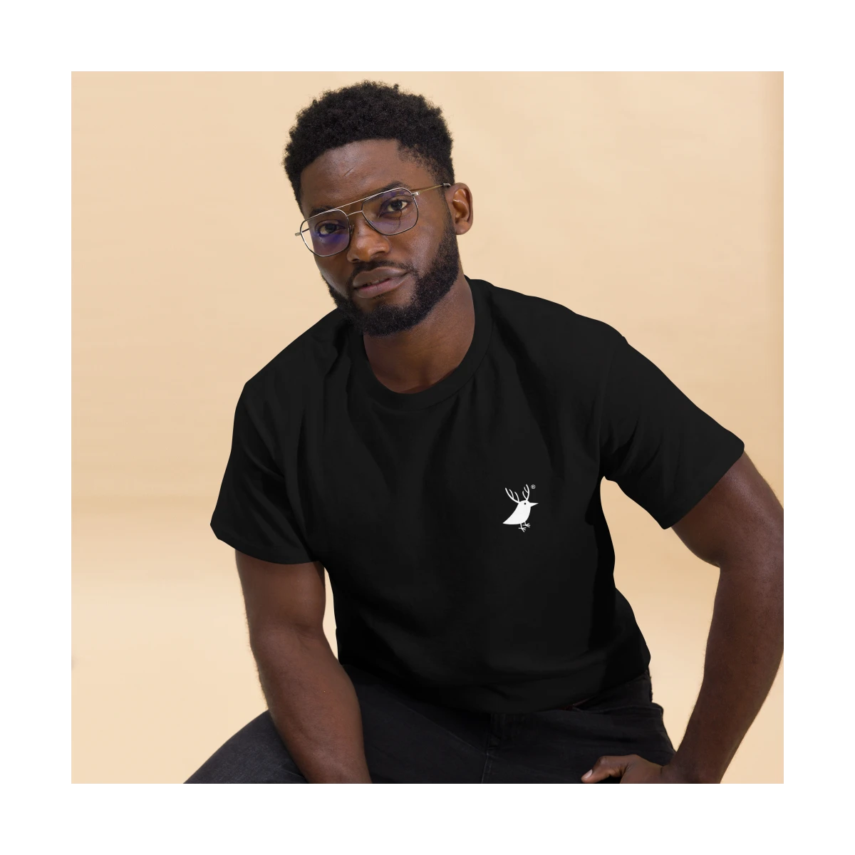 Męski T-shirt z logo GAGABOO